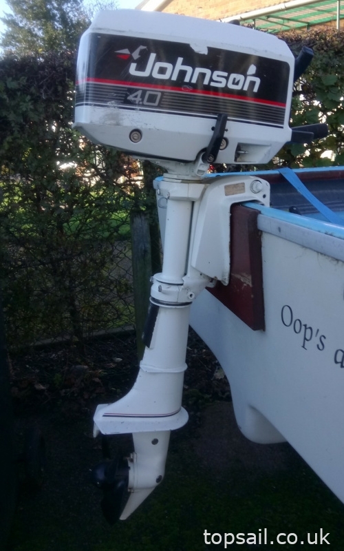 10ft GRP Rowing Dinghy/Yacht Tender & Trailer