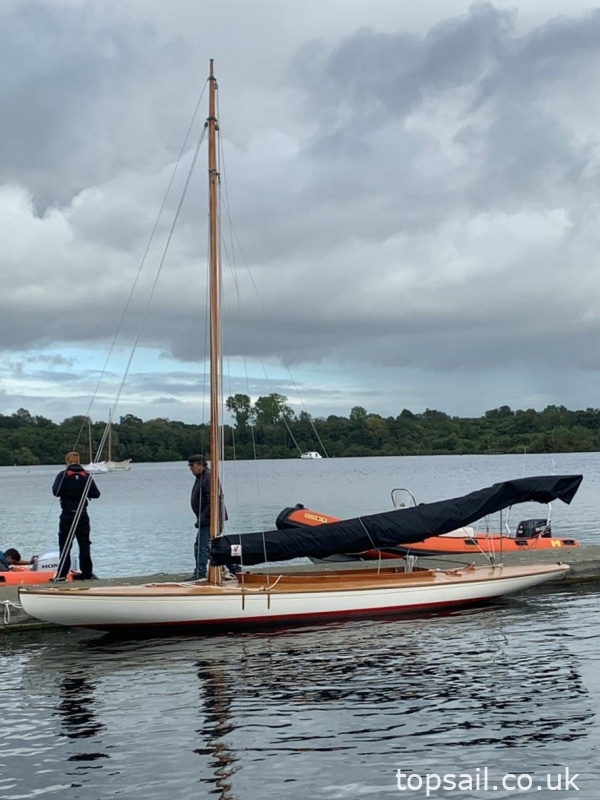 1996 GRP Broads One Design (BOD, Brown Boat) & Trailer