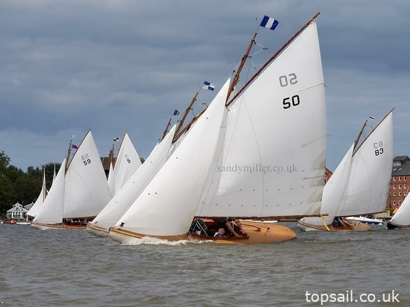 1996 GRP Broads One Design (BOD, Brown Boat) & Trailer