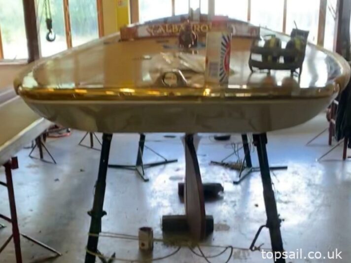 1996 GRP Broads One Design (BOD, Brown Boat) & Trailer