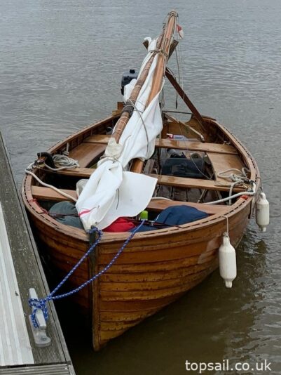 1936 Norfolk One Design Dinghy & Trailer