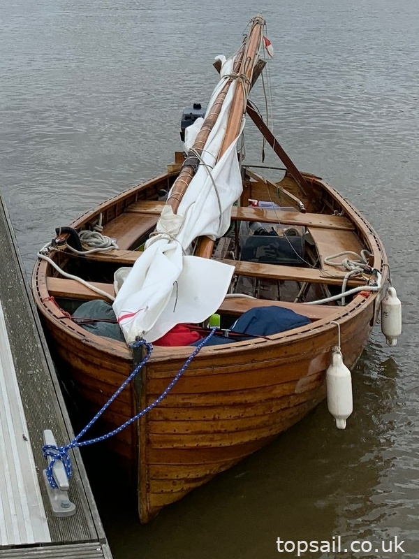 1936 Norfolk One Design Dinghy & Trailer