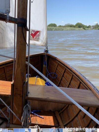 1936 Norfolk One Design Dinghy & Trailer
