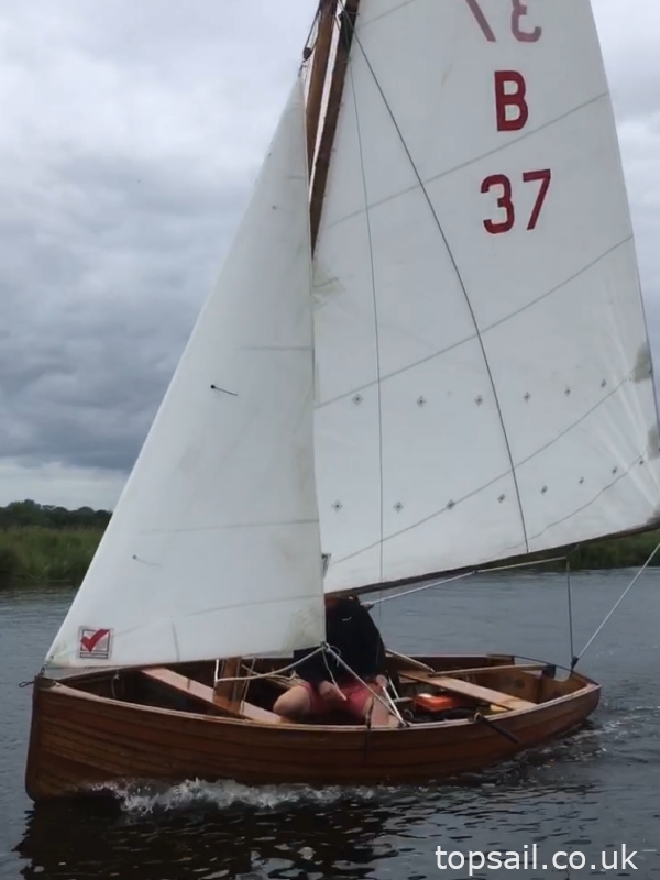 1936 Norfolk One Design Dinghy & Trailer