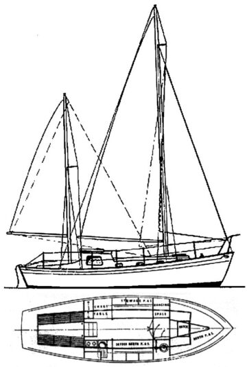 1961 Peter Duck Ketch