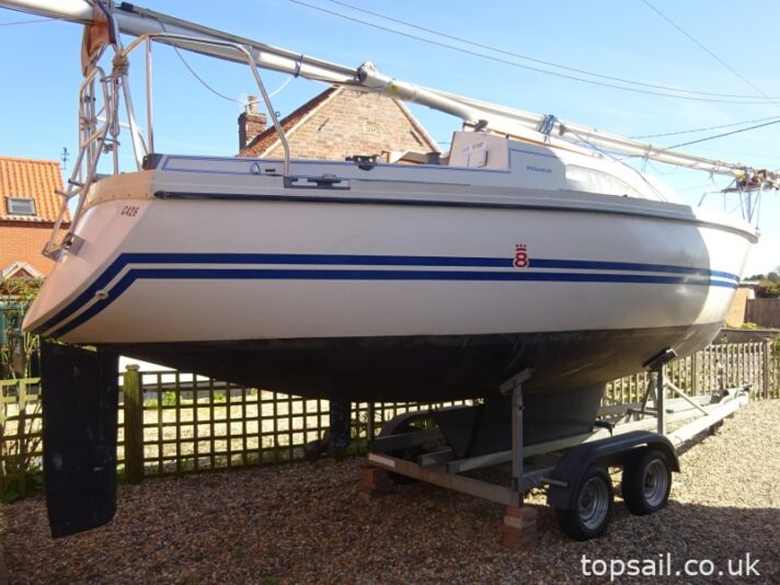 1986 Pegasus 800 & Trailer (Lifting Keel, Heads Compartment!)