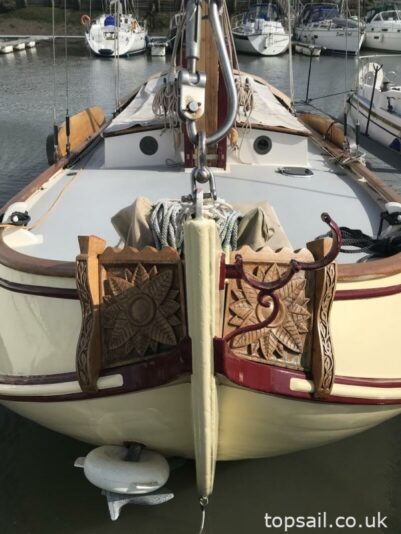 1990 Dutch Gipon Workumer Bol Gaff Sailing Barge