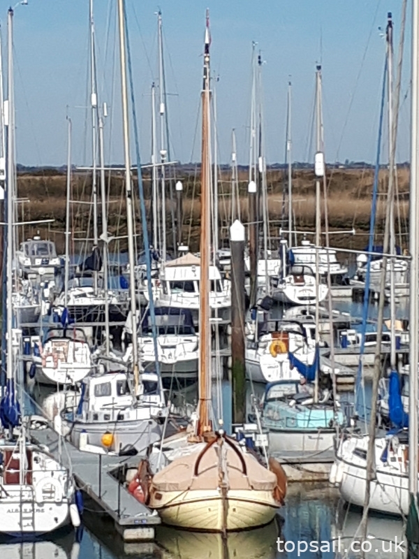 1990 Dutch Gipon Workumer Bol Gaff Sailing Barge