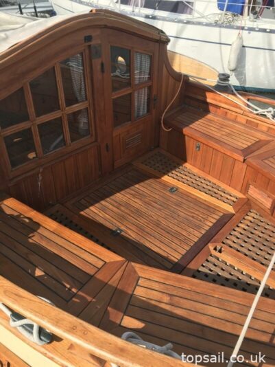 1990 Dutch Gipon Workumer Bol Gaff Sailing Barge
