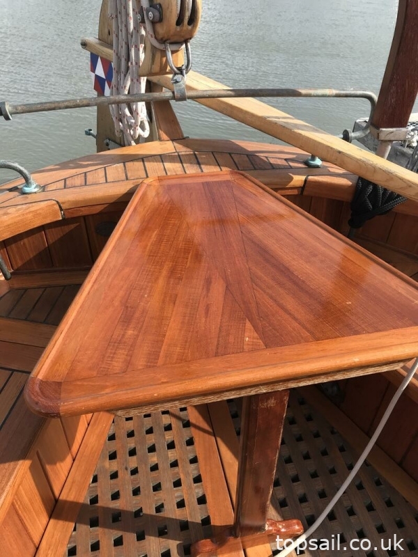 1990 Dutch Gipon Workumer Bol Gaff Sailing Barge