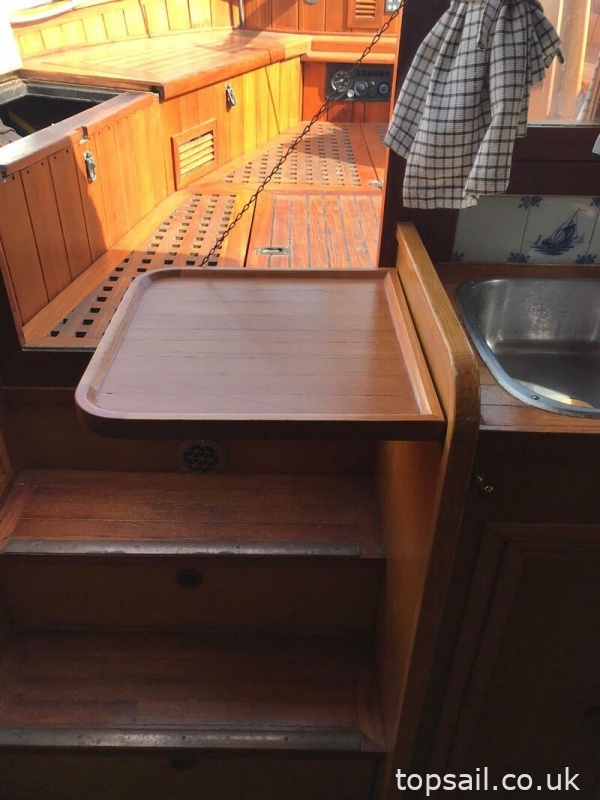 1990 Dutch Gipon Workumer Bol Gaff Sailing Barge
