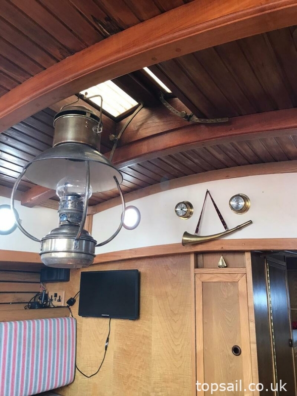 1990 Dutch Gipon Workumer Bol Gaff Sailing Barge