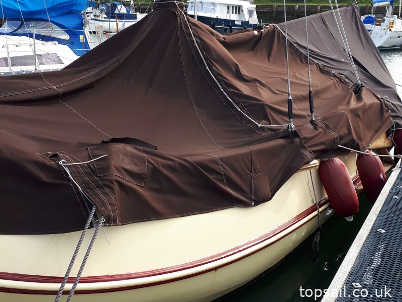 1990 Dutch Gipon Workumer Bol Gaff Sailing Barge