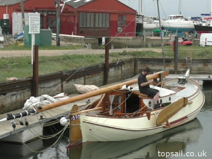 1990 Dutch Gipon Workumer Bol Gaff Sailing Barge