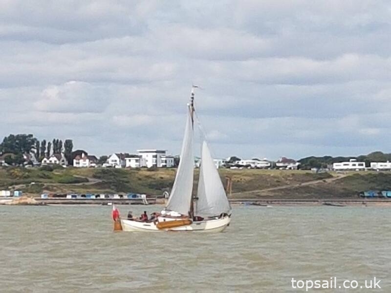 1990 Dutch Gipon Workumer Bol Gaff Sailing Barge