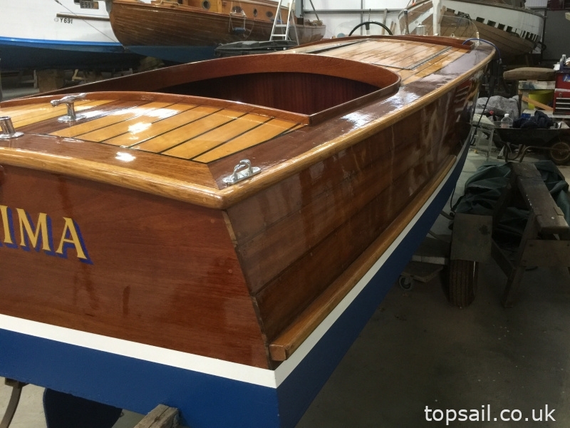 1928 Brooke Seacar Electric Launch