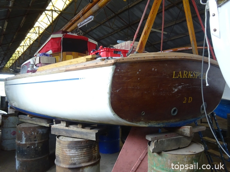 1980 Landamore 28 Broads Yacht Project (GRP Hull)