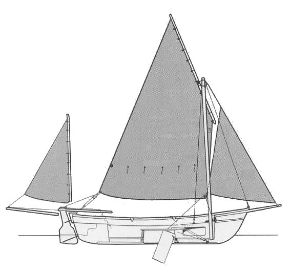 Drascombe Dabber Yawl & Trailer