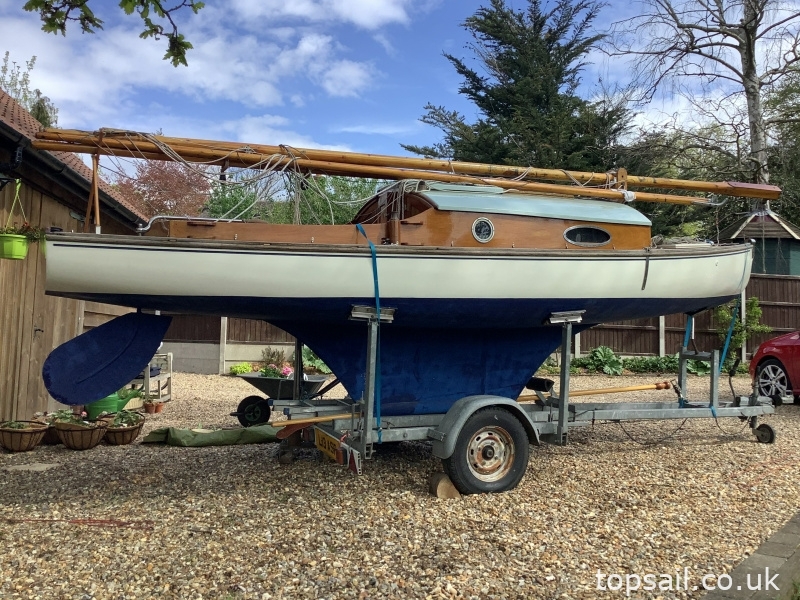 1989 Thurne Restricted Class (GRP Hull). Trailer Included. Free Winter Storage and Spring Re-Launch