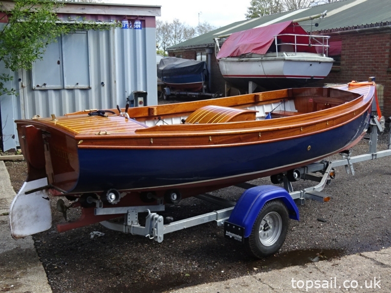 Classic Motor Launch & Trailer