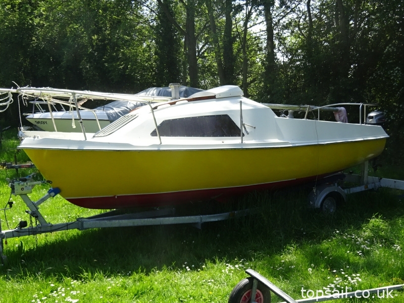 1985 Skipper Mariner 17 Trailer Sailer