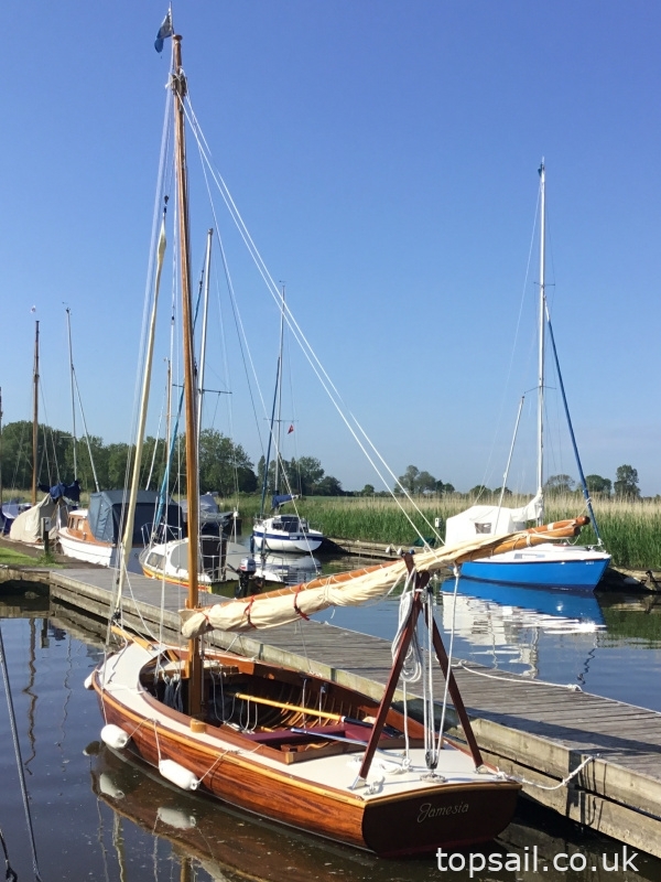 1952 Martham Boats Half Decker with 5 Yr Leased Mooring & Trailer