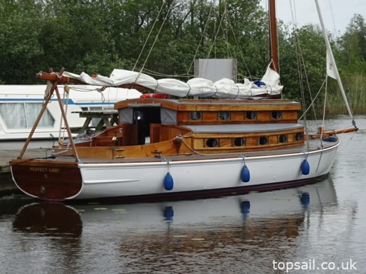 1936 Herbert Woods Perfect Lady Class Broads Yacht