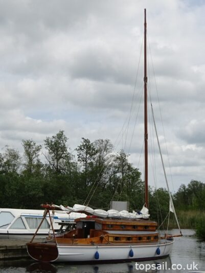 1936 Herbert Woods Perfect Lady Class Broads Yacht