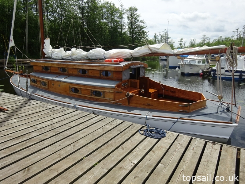 1936 Herbert Woods Perfect Lady Class Broads Yacht