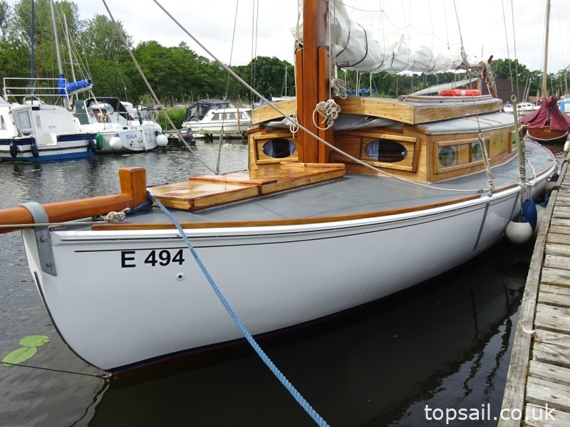 1936 Herbert Woods Perfect Lady Class Broads Yacht