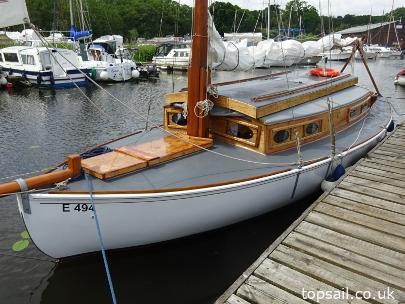 1936 Herbert Woods Perfect Lady Class Broads Yacht