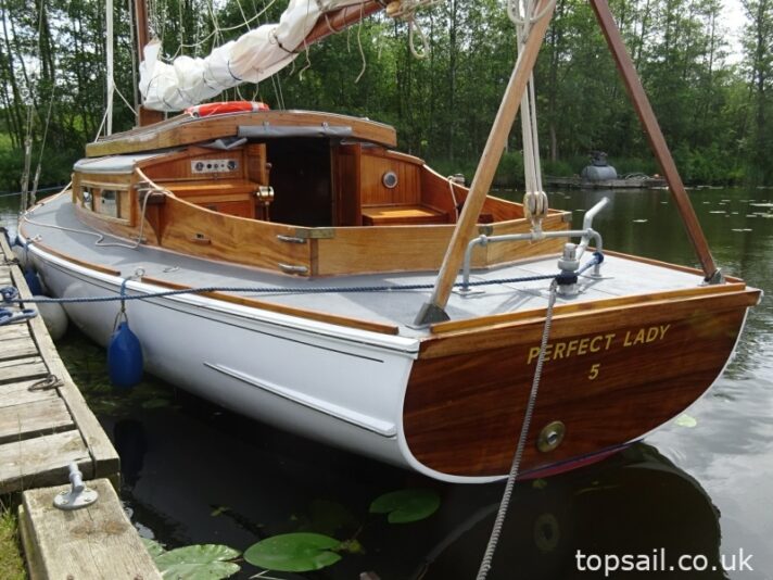 1936 Herbert Woods Perfect Lady Class Broads Yacht