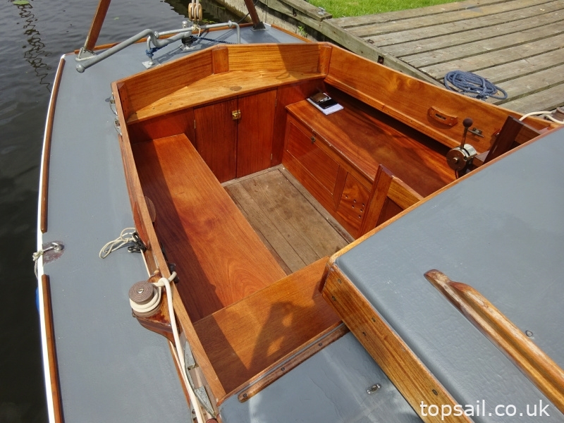 1936 Herbert Woods Perfect Lady Class Broads Yacht