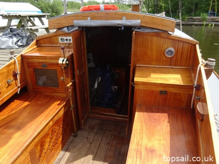 1936 Herbert Woods Perfect Lady Class Broads Yacht