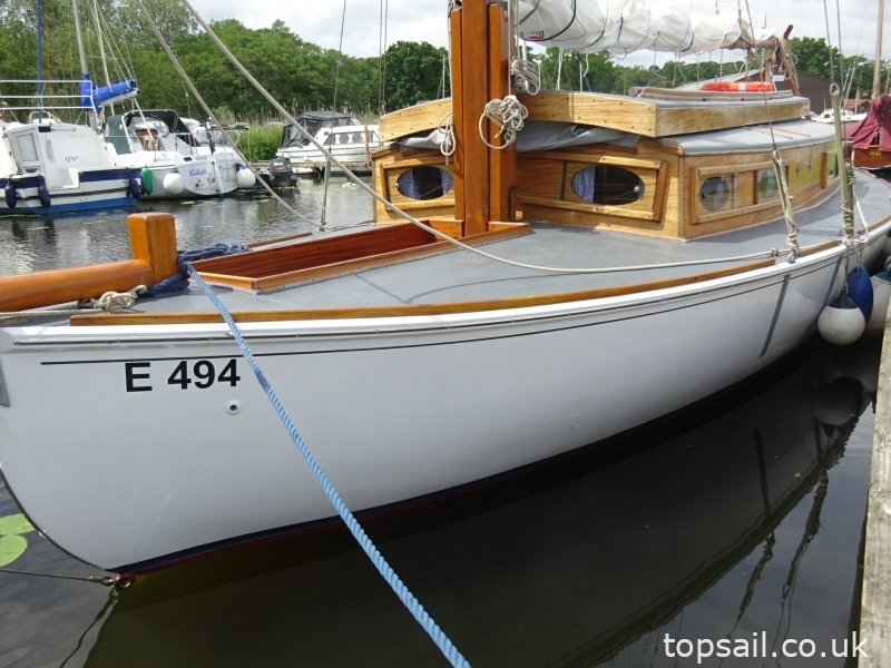 1936 Herbert Woods Perfect Lady Class Broads Yacht