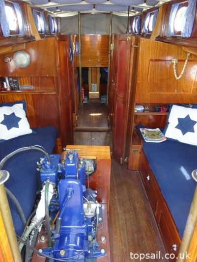 1936 Herbert Woods Perfect Lady Class Broads Yacht