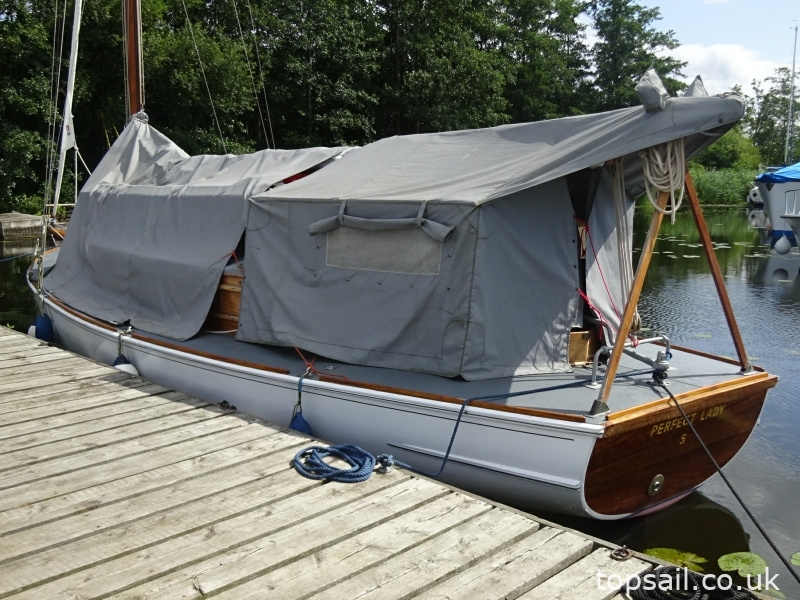 1936 Herbert Woods Perfect Lady Class Broads Yacht