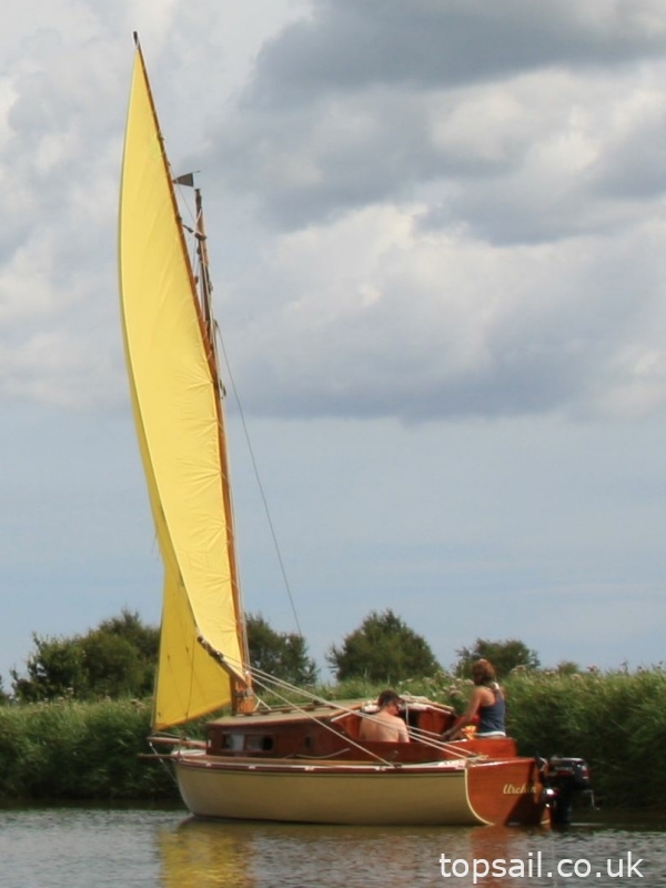 1937 Waif Class Broads Sailing Cruiser