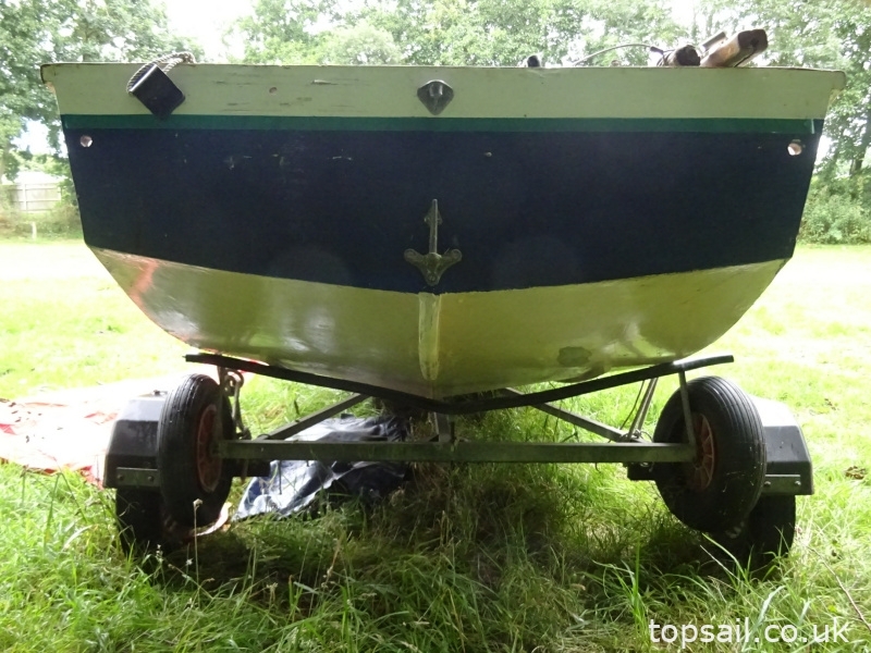 1968 Mirror Sailing Dinghy & Trailer
