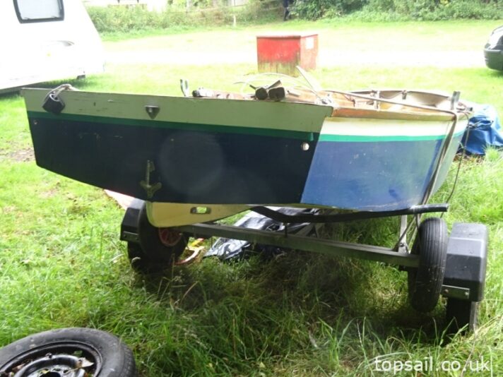 1968 Mirror Sailing Dinghy & Trailer