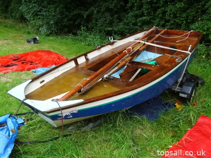 1968 Mirror Sailing Dinghy & Trailer