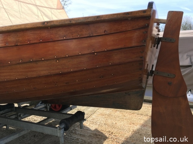 2003 12ft Clinker Sailing Dinghy & Trailer
