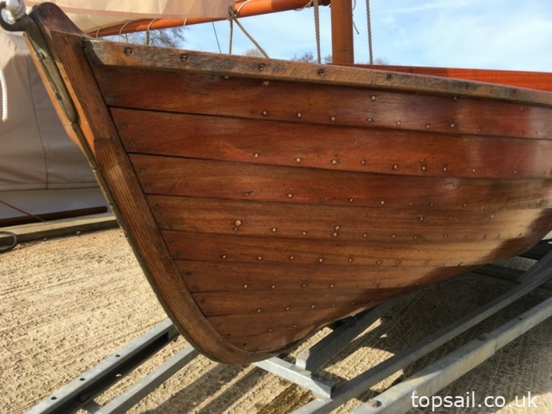 2003 12ft Clinker Sailing Dinghy & Trailer