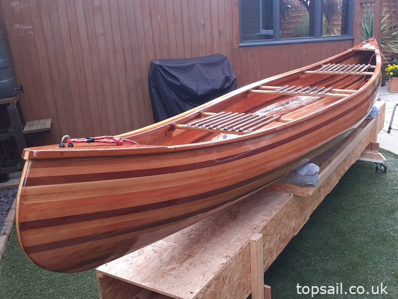 2021 14ft Cedar Strip Canadian-Style Canoe