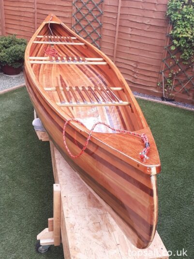 2021 14ft Cedar Strip Canadian-Style Canoe