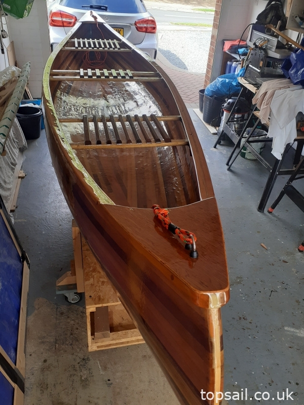 2021 14ft Cedar Strip Canadian-Style Canoe