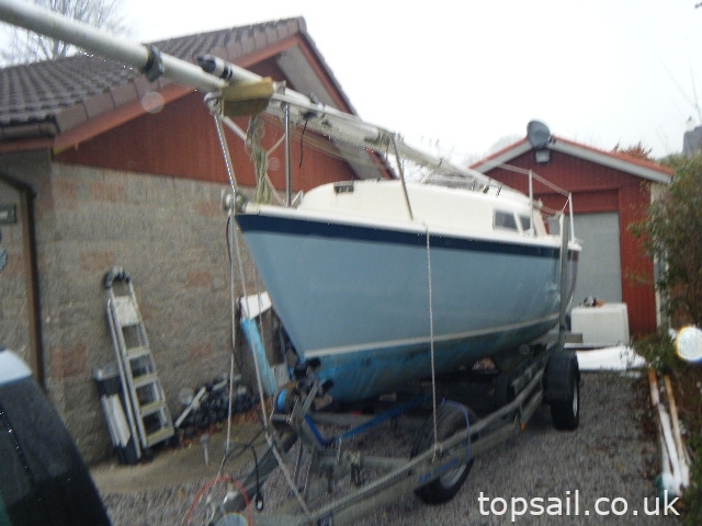 1986 Hunter Liberty 23 & Trailer