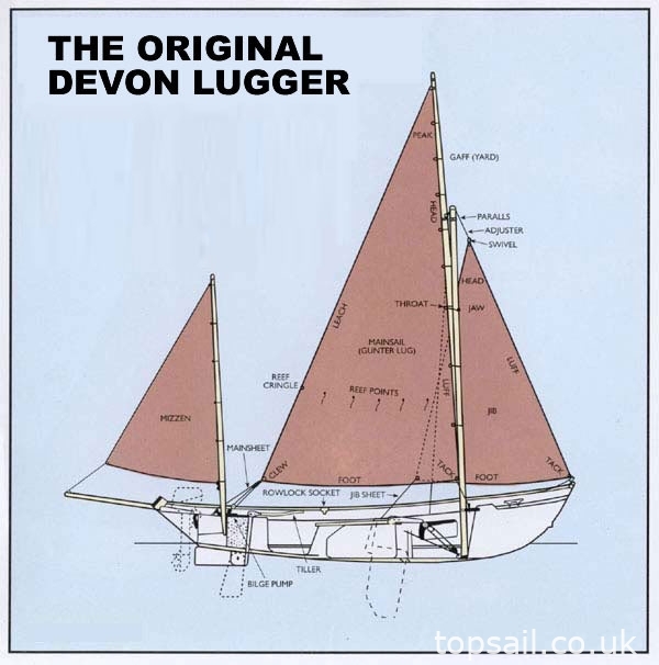 2001 Devon Lugger (later version of Drascombe Lugger)
