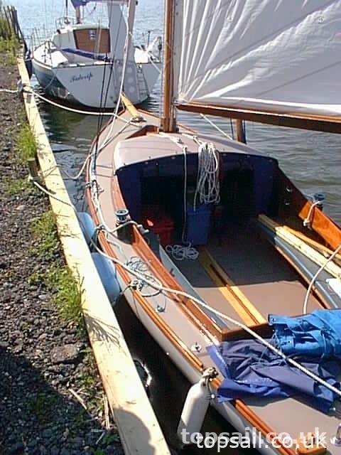 1947 Broads Half Decker with Cuddy Cabin & Trailer