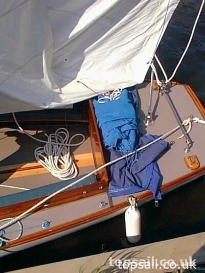 1947 Broads Half Decker with Cuddy Cabin & Trailer